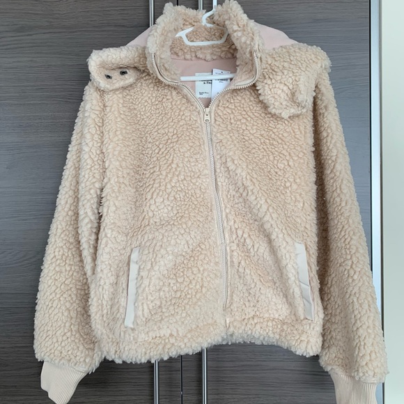 Abercrombie and Fitch Sherpa Full-Zip Jacket NWT - Picture 7 of 9